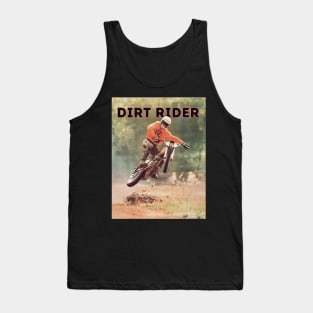 Vintage Motorcycle Dirt Rider Tank Top